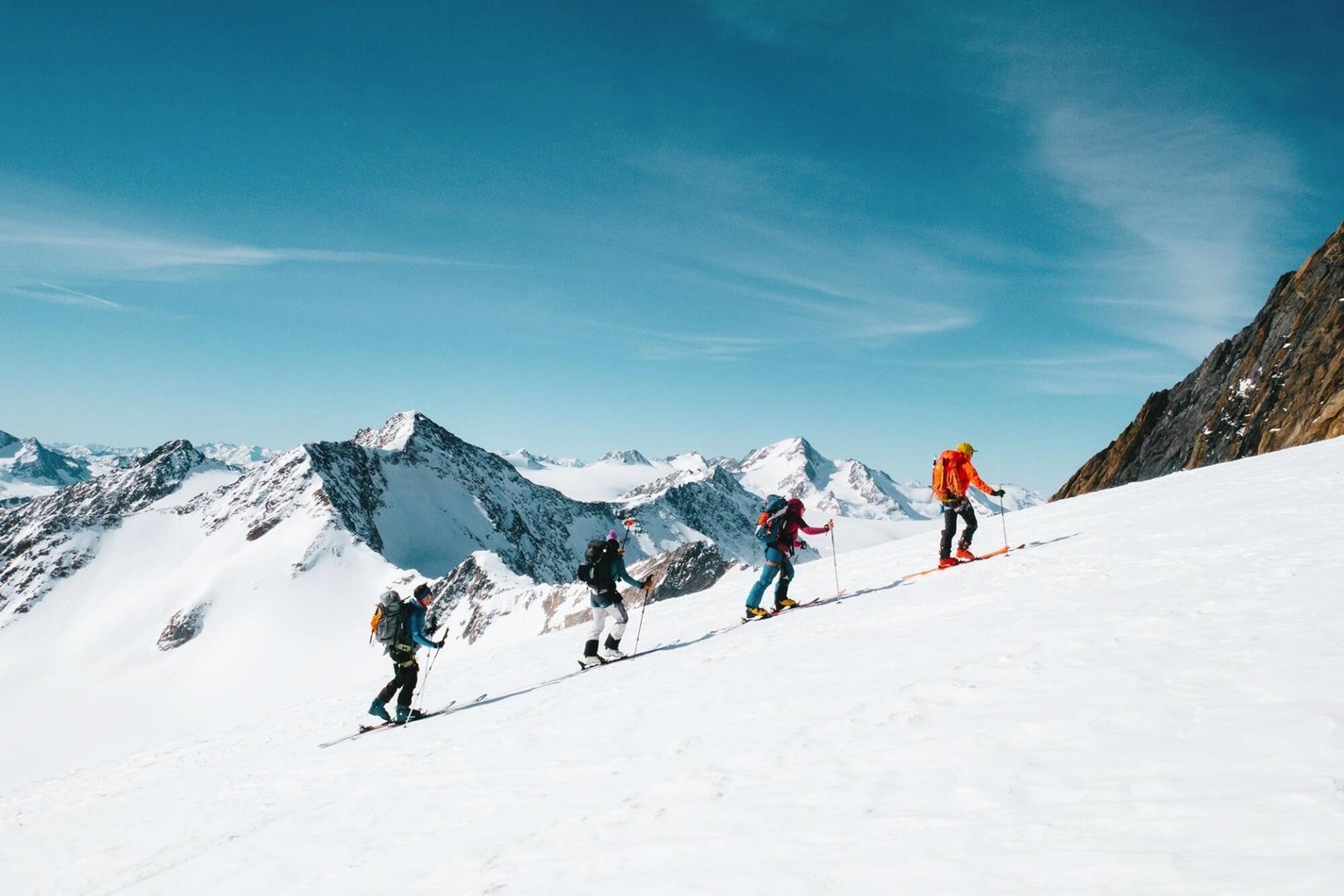 Skitour mit Skiführer