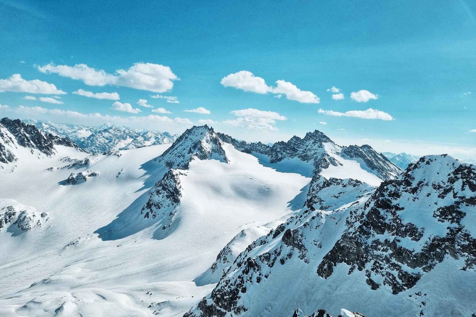 Gletscher Panorama Silvretta