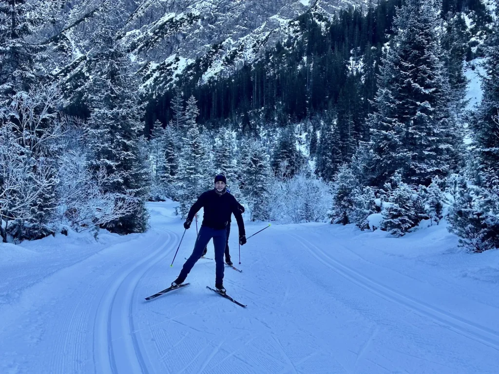 Langlaufen im Zugertal bei Lech